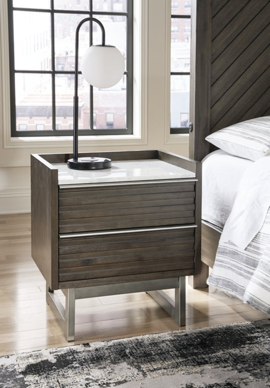 Arkenton Two Drawer Night Stand