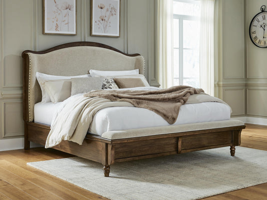 Sturlayne California King Upholstered Panel Bed
