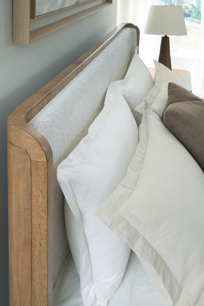 Cladian California King Upholstered Panel Bed