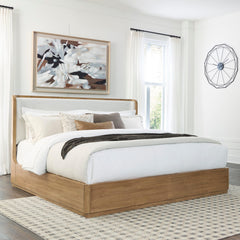 Cladian California King Upholstered Panel Bed