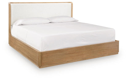 Cladian California King Upholstered Panel Bed