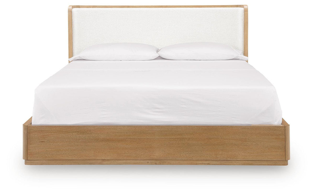 Cladian California King Upholstered Panel Bed