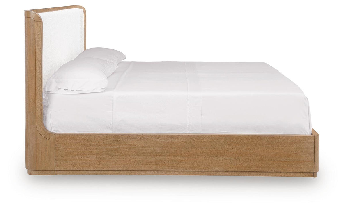 Cladian California King Upholstered Panel Bed