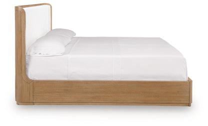 Cladian California King Upholstered Panel Bed