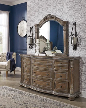 Charmond Bedroom Dresser & Mirror