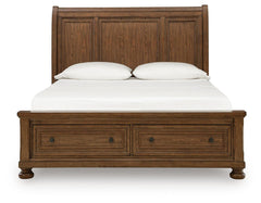 Havenstein Queen Sleigh Storage Bed