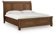 Havenstein King Sleigh Storage Bed