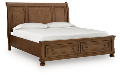 Havenstein King Sleigh Storage Bed