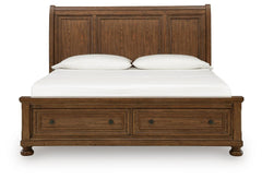 Havenstein King Sleigh Storage Bed
