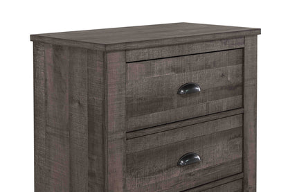 Coralee Night Stand Grey