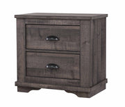 Coralee Night Stand Grey