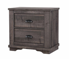 Coralee Night Stand Grey
