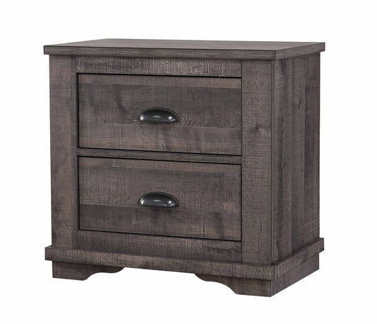 Coralee Night Stand Grey