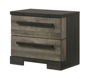 Remington Night Stand Gray/Ebony
