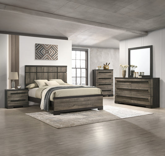 Remington Dresser Gray/Ebony