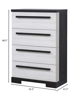 Remington Chest Chalk/Ebony