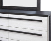 Remington Dresser Mirror Chalk/Ebony