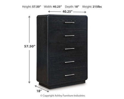 Rowanbeck Five Drawer Chest
