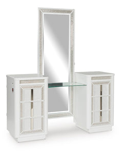 Chalanna Vanity in Bright White