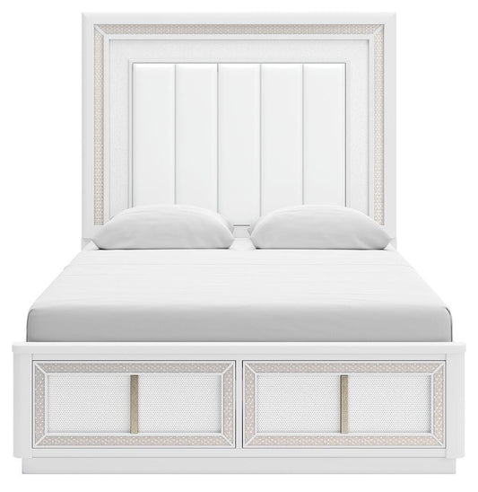 Chalanna Queen Upholstered Storage Bed