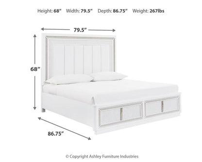 Chalanna 4PC King Bedroom Set