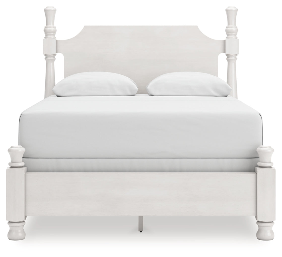 Rowlenstown Queen Poster Bed, Dresser and Mirror