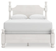 Rowlenstown Queen Poster Bed, Dresser and Mirror