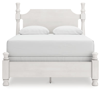 Rowlenstown Queen Poster Bed, Dresser and Mirror