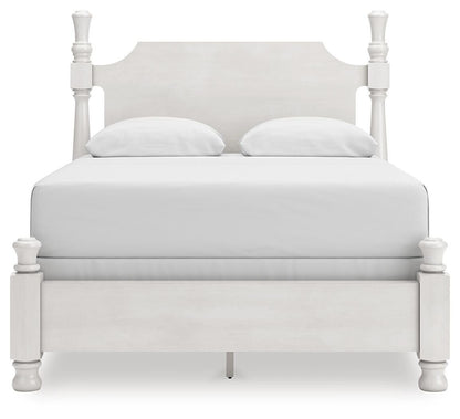 Rowlenstown Queen Poster Bed, Dresser and Mirror
