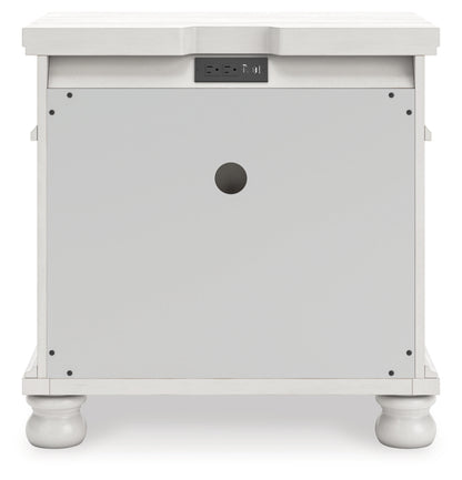 Chadworth Three Drawer Night Stand