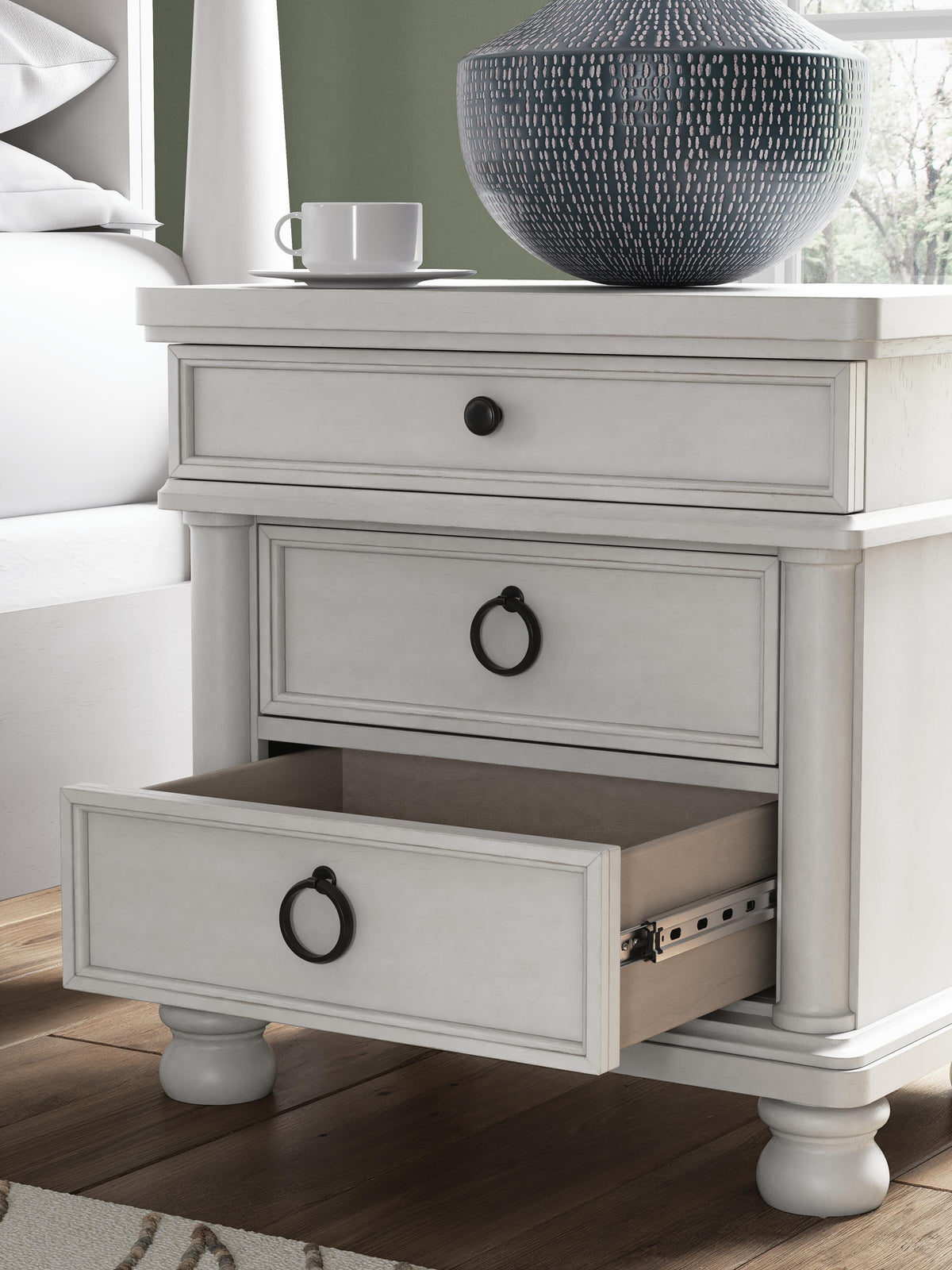 Chadworth Three Drawer Night Stand