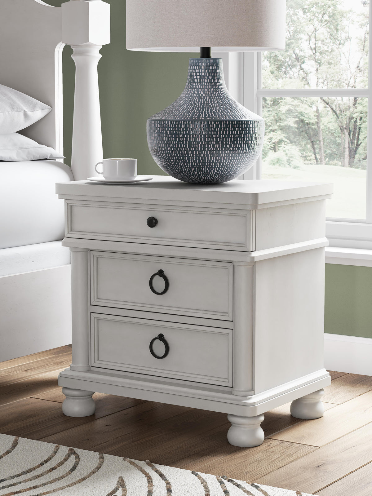 Chadworth Three Drawer Night Stand