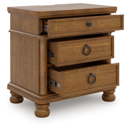 Chadworth Three Drawer Night Stand