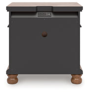 Chadworth Three Drawer Night Stand