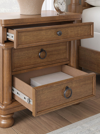 Chadworth Three Drawer Night Stand