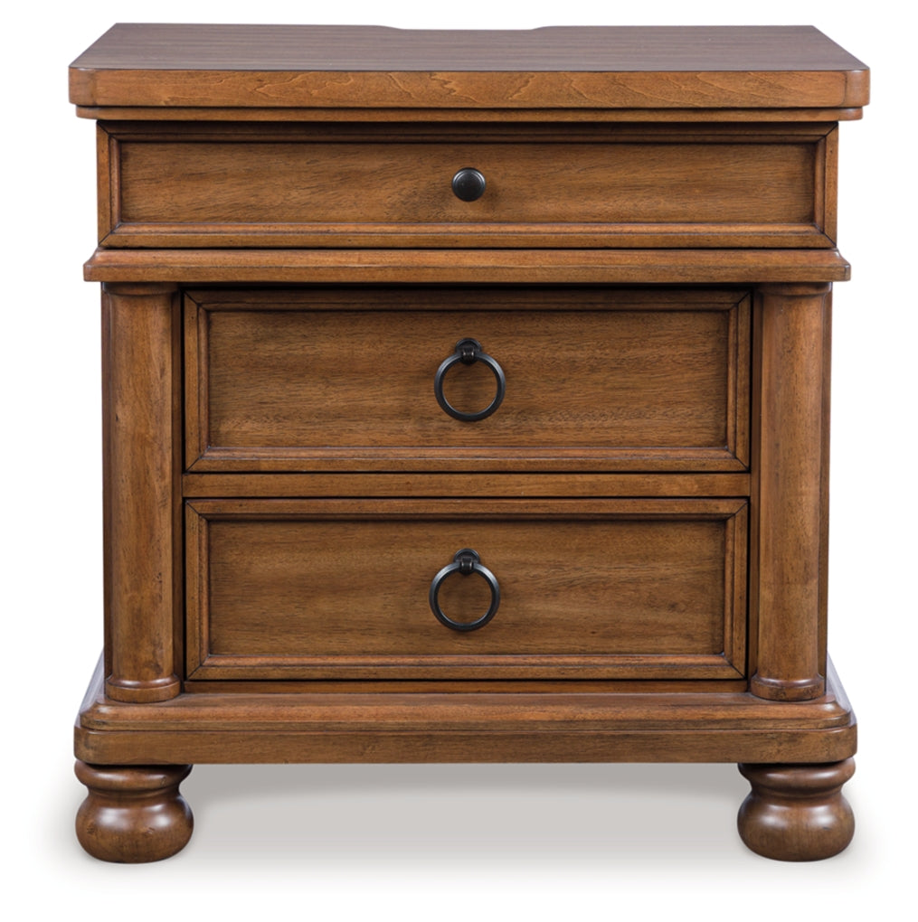 Chadworth Three Drawer Night Stand