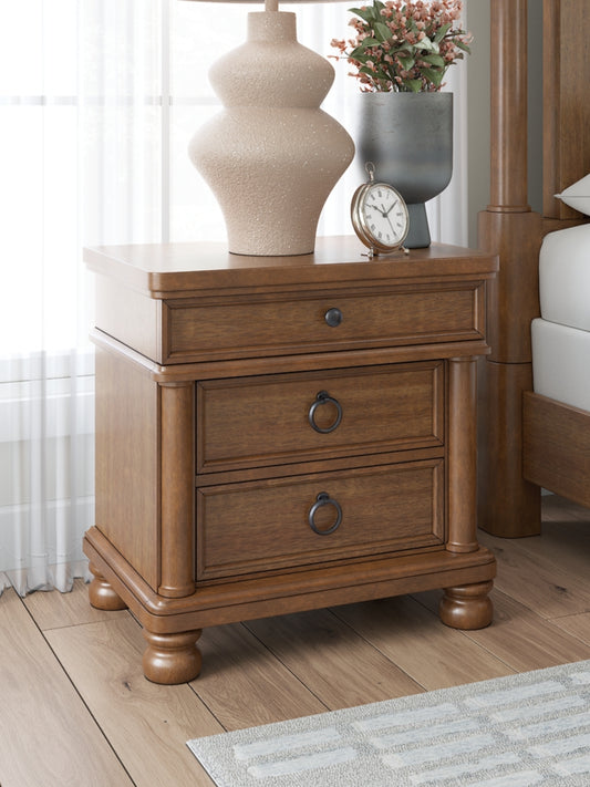 Chadworth Three Drawer Night Stand