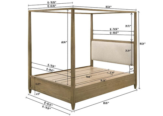 Sienna Canopy Bed