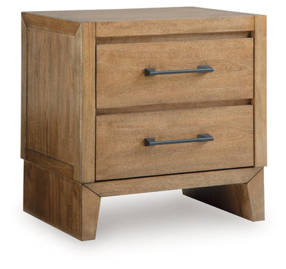 Sherbana Two Drawer Night Stand