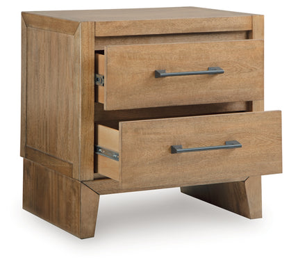 Sherbana Two Drawer Night Stand