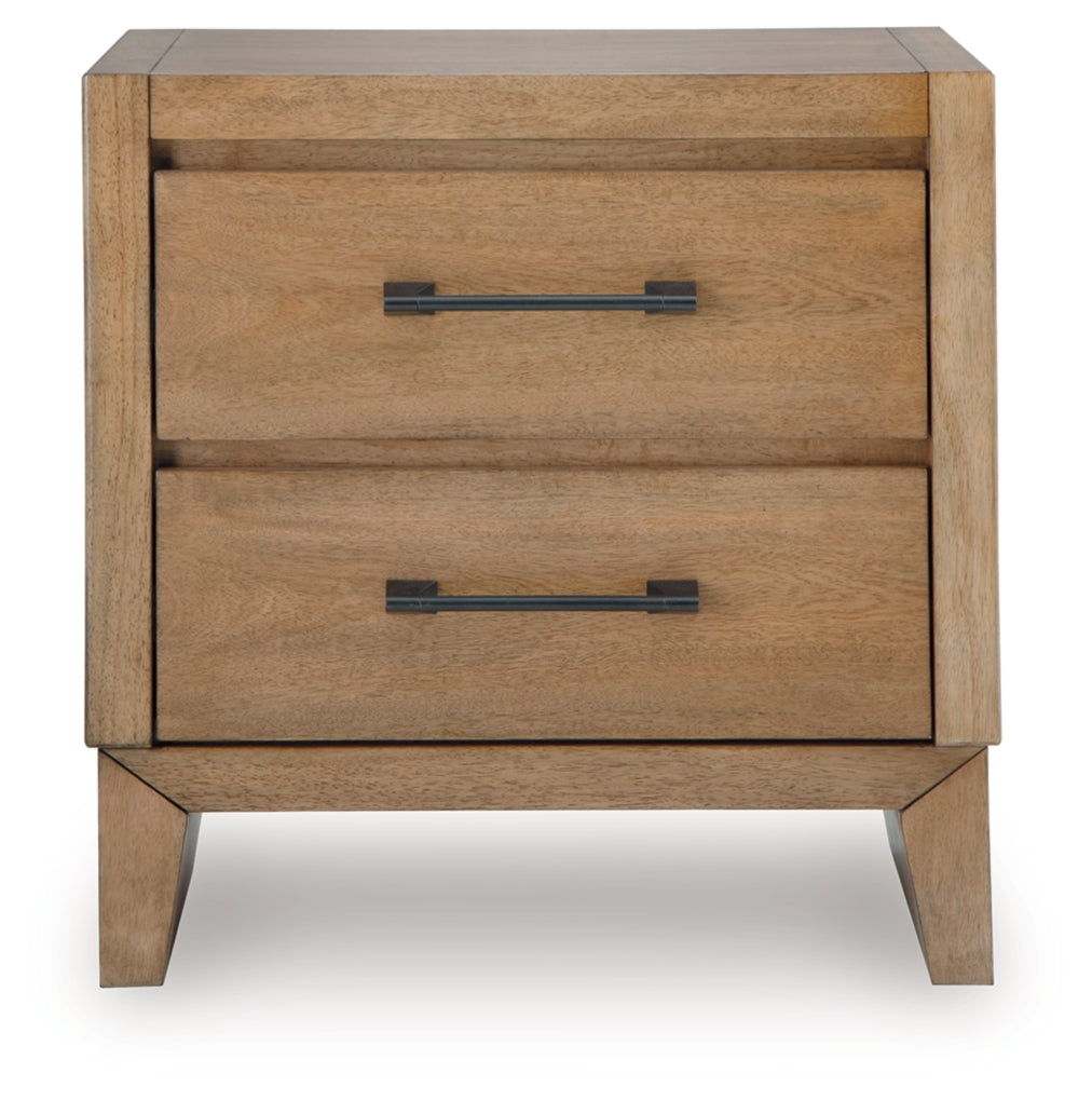Sherbana Two Drawer Night Stand