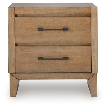 Sherbana Two Drawer Night Stand