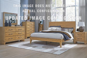 Sherbana King Panel Bed, Dresser, Mirror and Nightstand