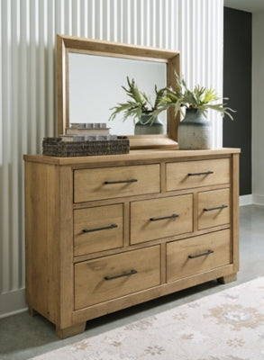 Galliden Bedroom Dresser & Mirror