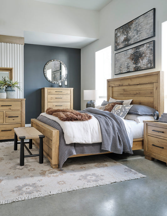 Galliden 4 Pieces Queen Bedroom Set