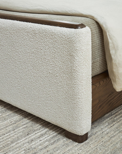 Darimore King Upholstered Panel Bed