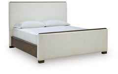Darimore King Upholstered Panel Bed