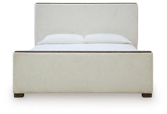 Darimore King Upholstered Panel Bed