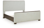 Darimore King Upholstered Panel Bed