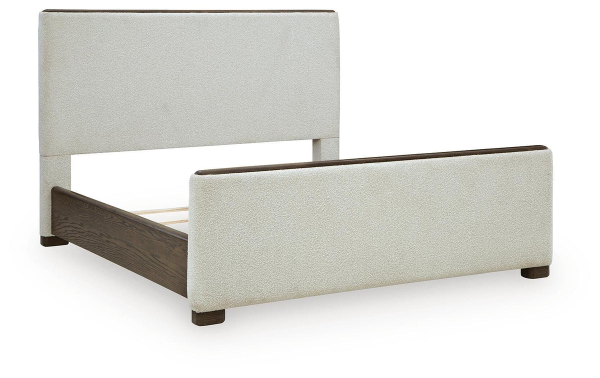 Darimore King Upholstered Panel Bed
